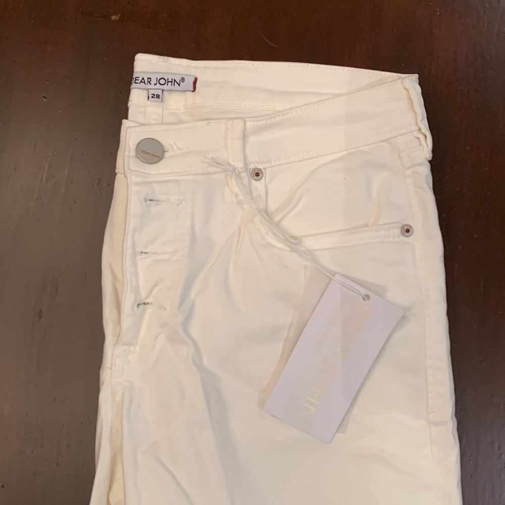 Dear John off white denim 28 BNWT